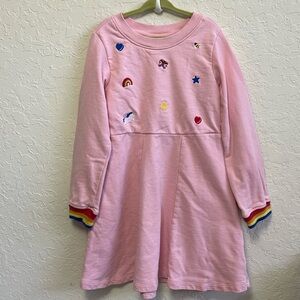 hanna Andersson Dress Youth Size 120 6-7 yr Very Good Condition